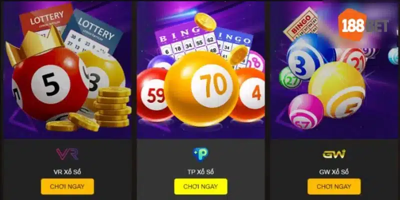 Trải nghiệm chơi xổ số mới mẻ, hiện đại tại 188BET.